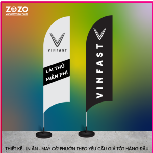 In cờ phướn quảng cáo