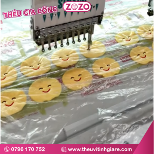 May thêu thú bông theo yêu cầu