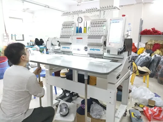 xưởng thêu gia công