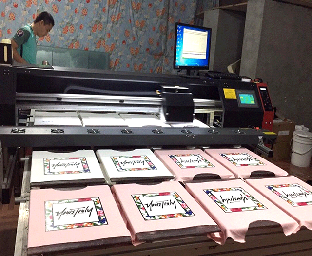 In chuyển nhiệt vải bán thành phẩm